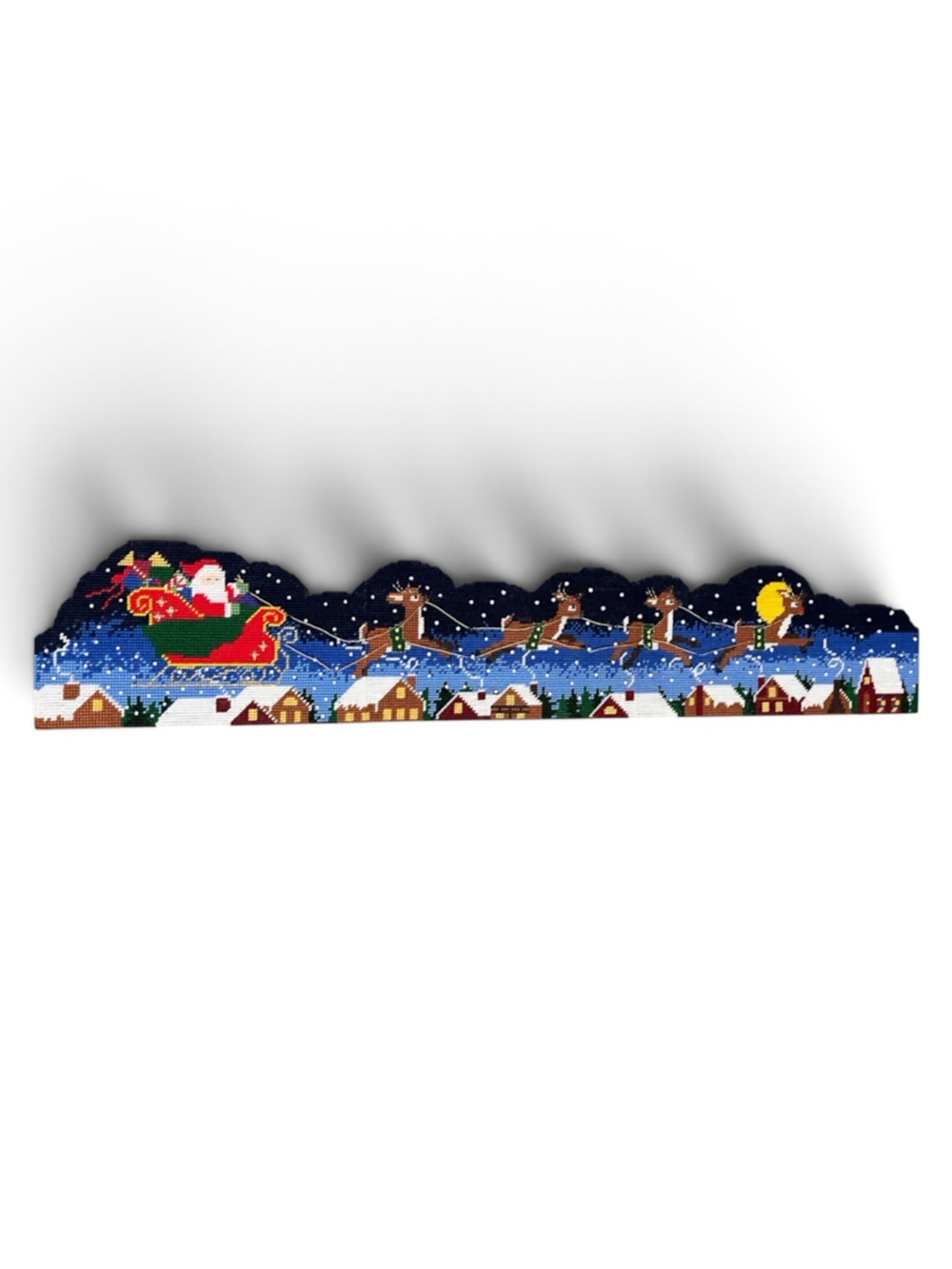 Festive Santa Sleigh Holiday Accessory
Handmade